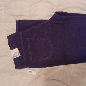 NWT men's slim fit black corduroys 34x34